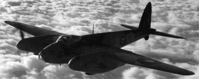 Photo du bombardier britannique 'Mosquito'